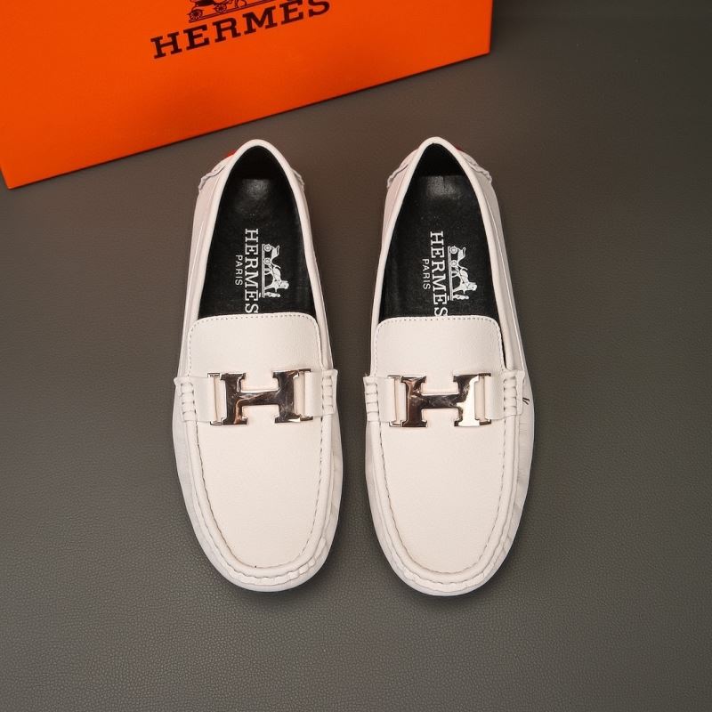 H**mes leather shoes
